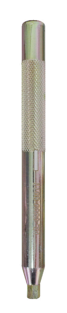 KL-0500-8011 - clave de 7 puntos: Vástago metálico con zona moleteada central y punta estriada