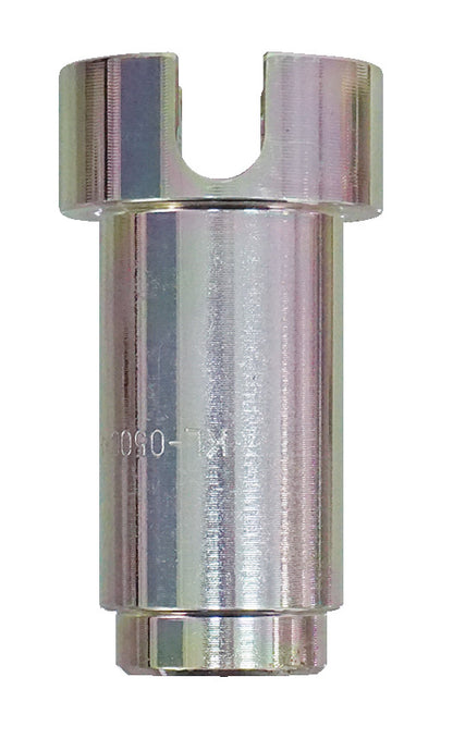 KL-0500-8211 - Instalación de manguito de presión: Casquillo metálico cilíndrico con muesca en U en el extremo superior