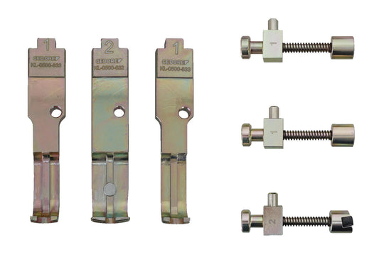 GEDORE Automotive KL-0500-831 - Juego de ganchos con pieza de sujeción