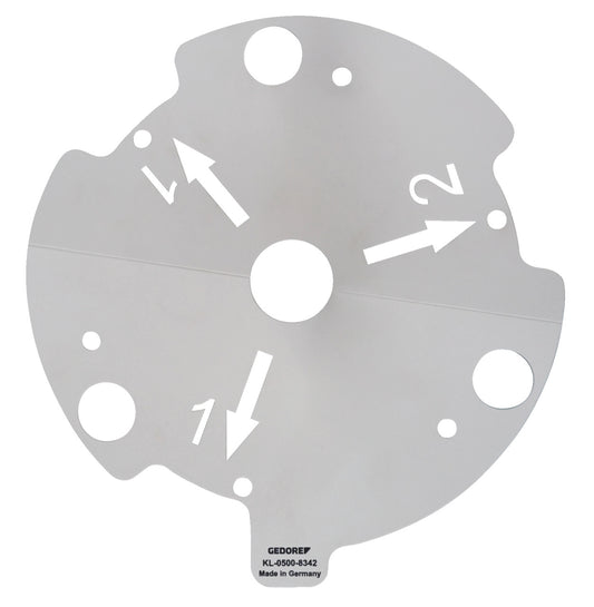GEDORE Automotive KL-0500-8342 - Plantilla Ford embrague 2.0l