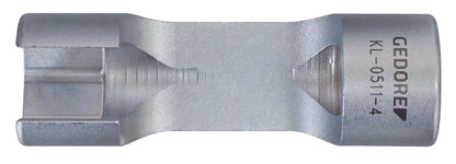 GEDORE Automotive KL-0511-4 - Douille spéciale de 17 mm pour écrous d'injecteurs