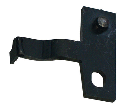 KL-0680-2405 A - Herramienta de bloqueo amortiguador de vibraciones: Pieza metálica angular con gancho curvo, orificio