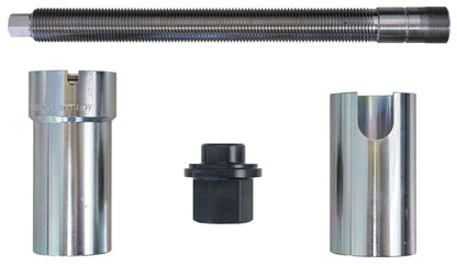 KL-0680-80 EA - Extractor de inyectores EcoBlue 2.0: Varilla roscada, casquillos metálicos ranurados y tuerca negra hexagonal