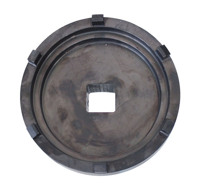 KL-1020-4201 - llave de espiga: Llave circular con muescas en el borde y cuadradillo hembra central