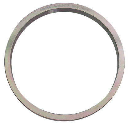 KL-1025-1754 - Anillo 20mm: Anillo metálico plano de sección estrecha con marcado grabado