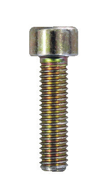 KL-1283-1016 - Tornillo cilíndrico M8 x 30: Tornillo cilíndrico con hexágono interior, rosca parcial, acabado dorado