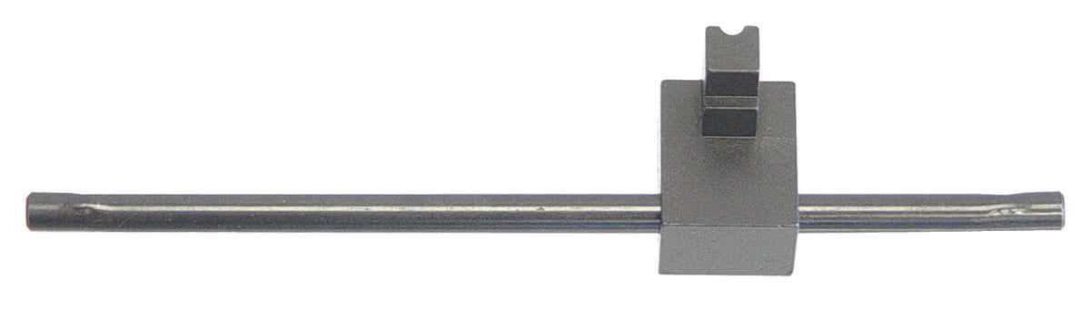 KL-1382-2 - Llave tensora de correa de distribución para Peugeot: Varilla metálica larga con bloque cuadrado