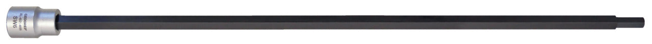 KL-4021-4006 - Llave de vaso para destornillador 3/8", 6 mm (waf)