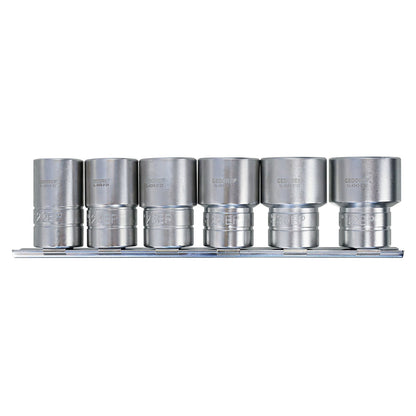 Gedore Automotive KL-4043-300 - Juego de vasos, 1/2", EP TX-Plus, 6 piezas