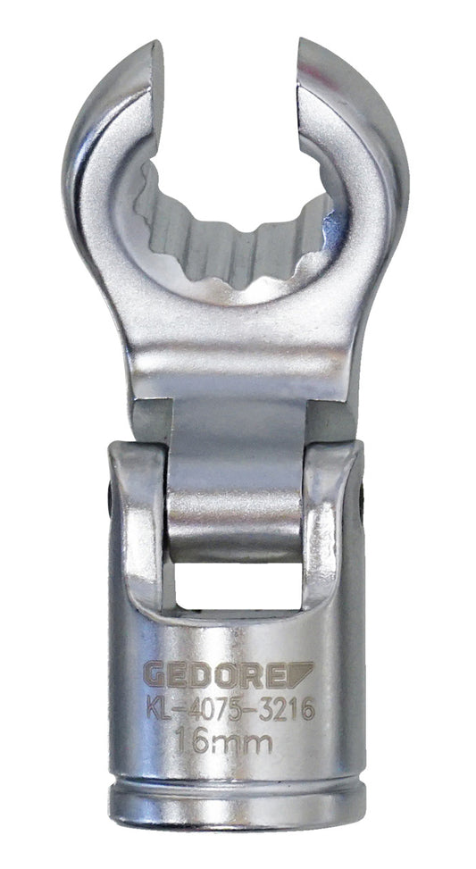 GEDORE Automotive KL-4075-3216 - Clé à molette pour joints SW16, D-6 pans, 3/8"