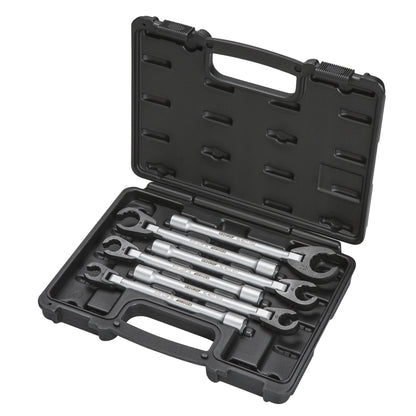 GEDORE Automotive KL-4077-10 K - Juego de llaves abiertas para racores