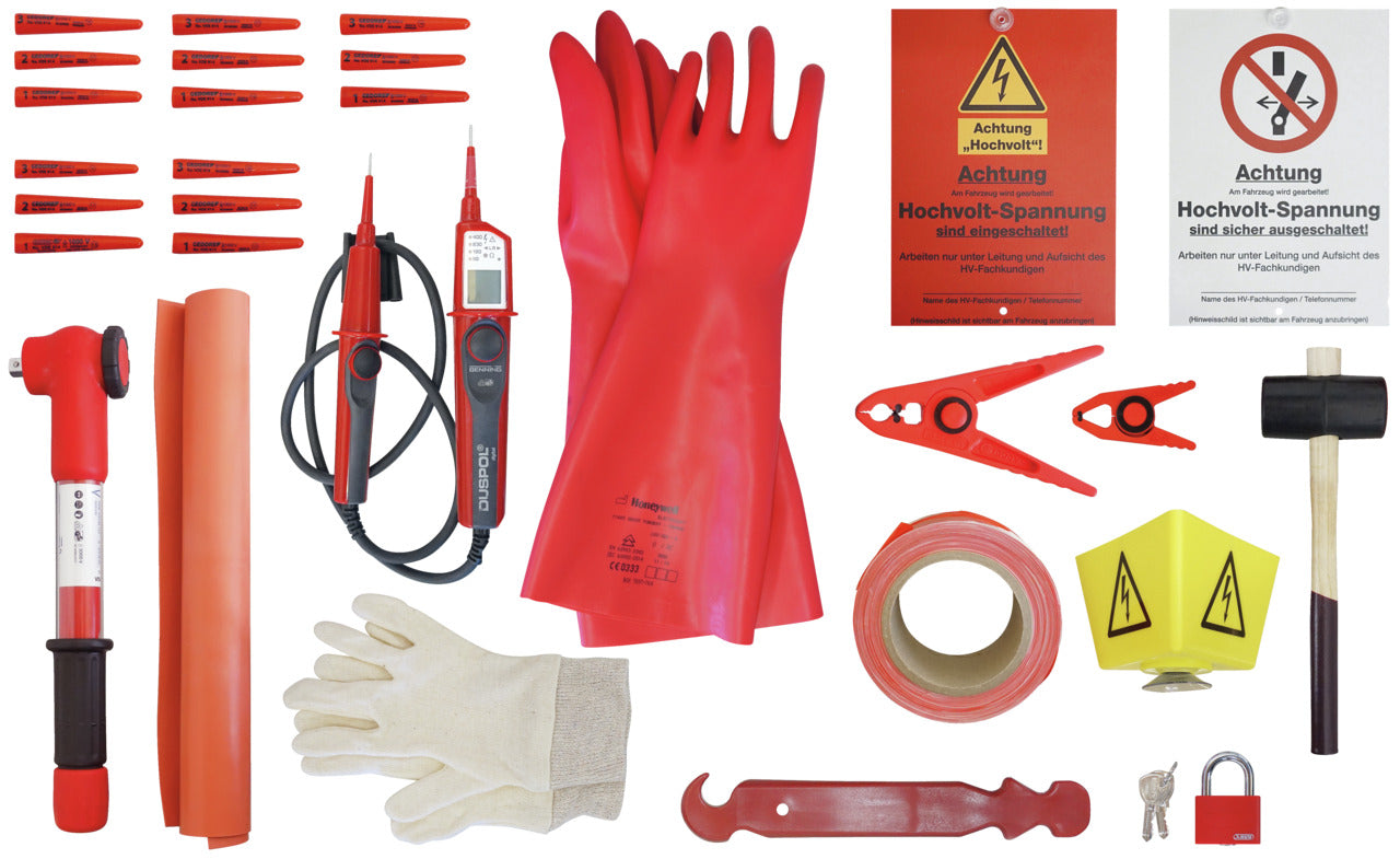GEDORE Automotive KL-4600-200 - Chariot à outils avec assortiment d'outils isolés VDE