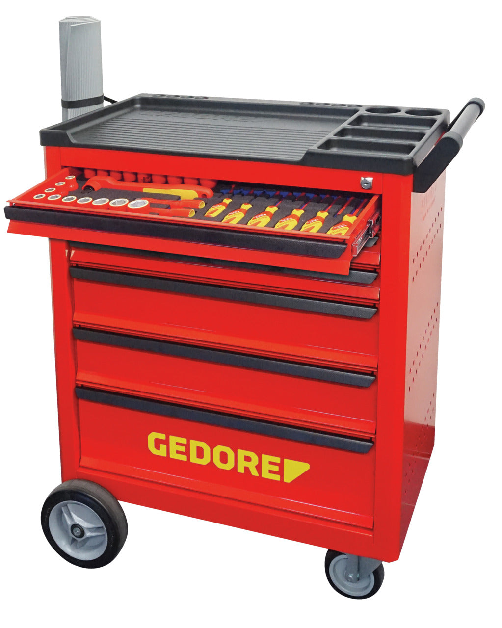 GEDORE Automotive KL-4600-200 - Chariot à outils avec assortiment d'outils isolés VDE