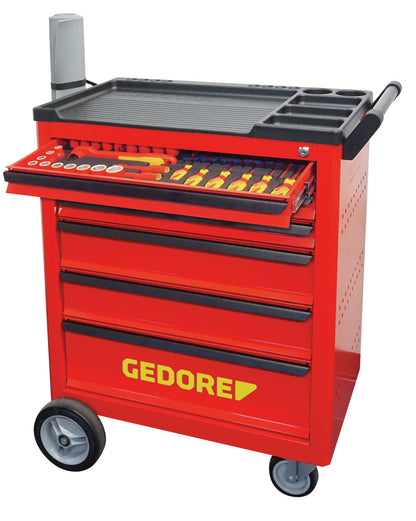 GEDORE Automotive KL-4600-200 - Chariot à outils avec assortiment d'outils isolés VDE