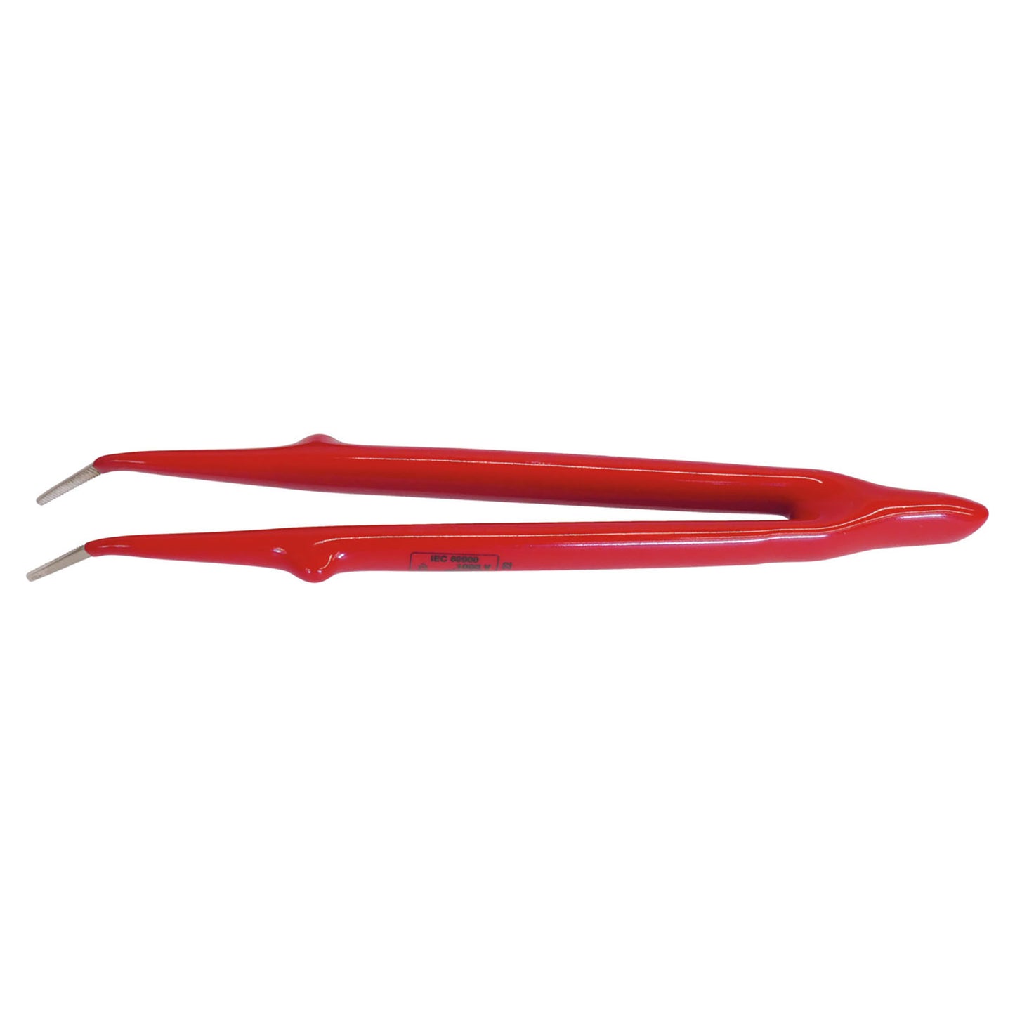 KL-4600-3002 - Pinzas de montaje curvadas, aisladas, 150 mm