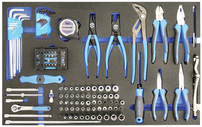 KL-4998-400 - Chariot d'atelier avec assortiment de 466 outils pour l'automobile