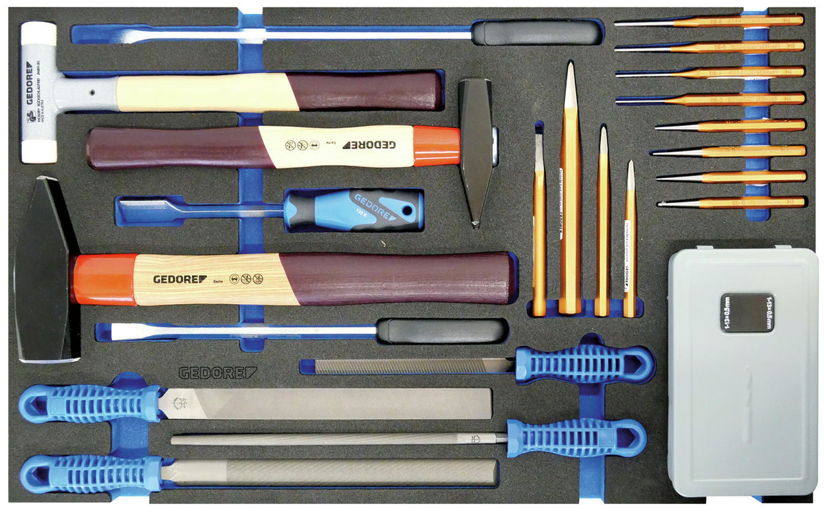 KL-4998-400 - Chariot d'atelier avec assortiment de 466 outils pour l'automobile
