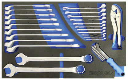 KL-4998-400 - Chariot d'atelier avec assortiment de 466 outils pour l'automobile