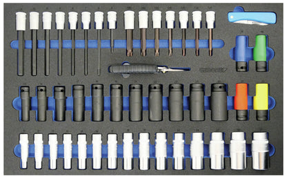 KL-4998-400 - Chariot d'atelier avec assortiment de 466 outils pour l'automobile