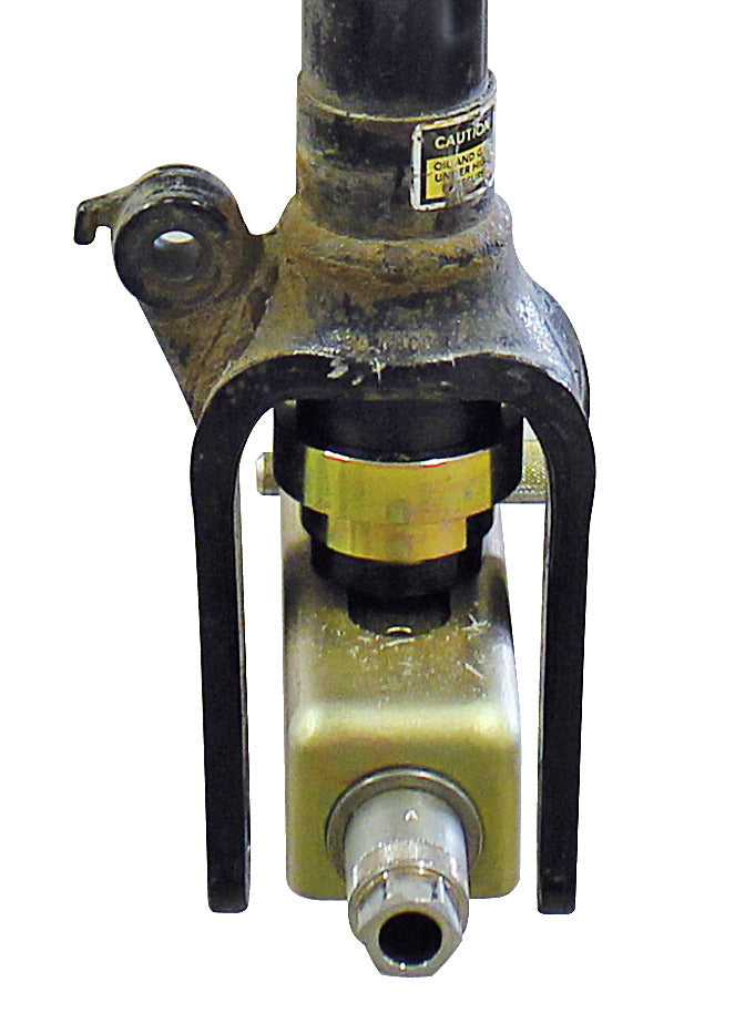 KL-5501-1435 A - Adaptador de retención para amortiguador con montaje en horquilla: Mordaza metálica