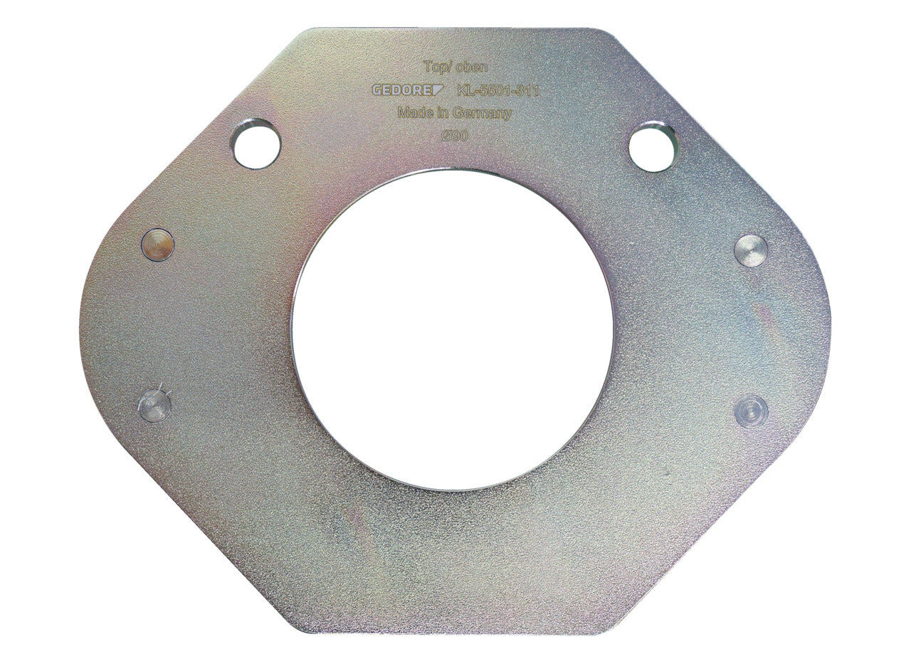 KL-5501-311 - Soporte de placa, Ø 90 mm