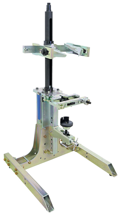 KL-5501 C Z - Compresor de muelles con soporte de trabajo móvil