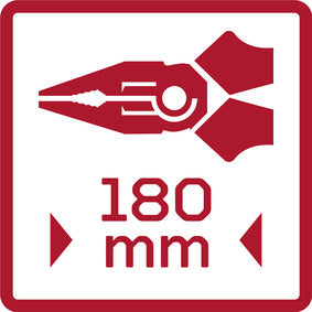 GEDORE red R28302180 - Pince universelle L=180 mm, poignée bi-matière