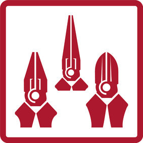 GEDORE red R28002003 - Jeu de pinces, poignée bi-matière, 3 pièces