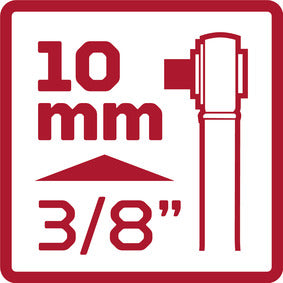 GEDORE red R59003026 - Jeu de douilles 3/8" 6-24 mm, 26 pièces