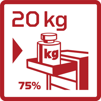 GEDORE red R20152205 - Chariot à outils GEDWorker 5 tiroirs