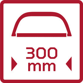 GEDORE red R93350051 - Scie à métaux multifonctionnelle, 300 mm