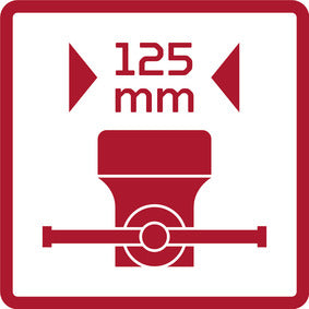 GEDORE red R93800125 - Mors d'étau An. 125 mm fixe 19 kg