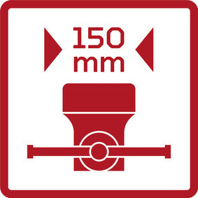 GEDORE red R93800150 - Mors d'étau An. 150 mm rotatif 14 kg