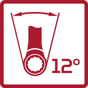 GEDORE red R60600006 - Cliquet à carré traversant 1/2"
