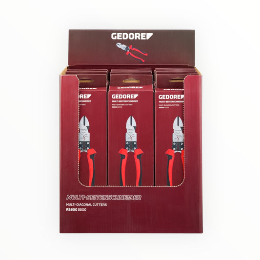 GEDORE red R28009212 - Présentoir pour point de vente avec 12 pinces coupantes multi-usages