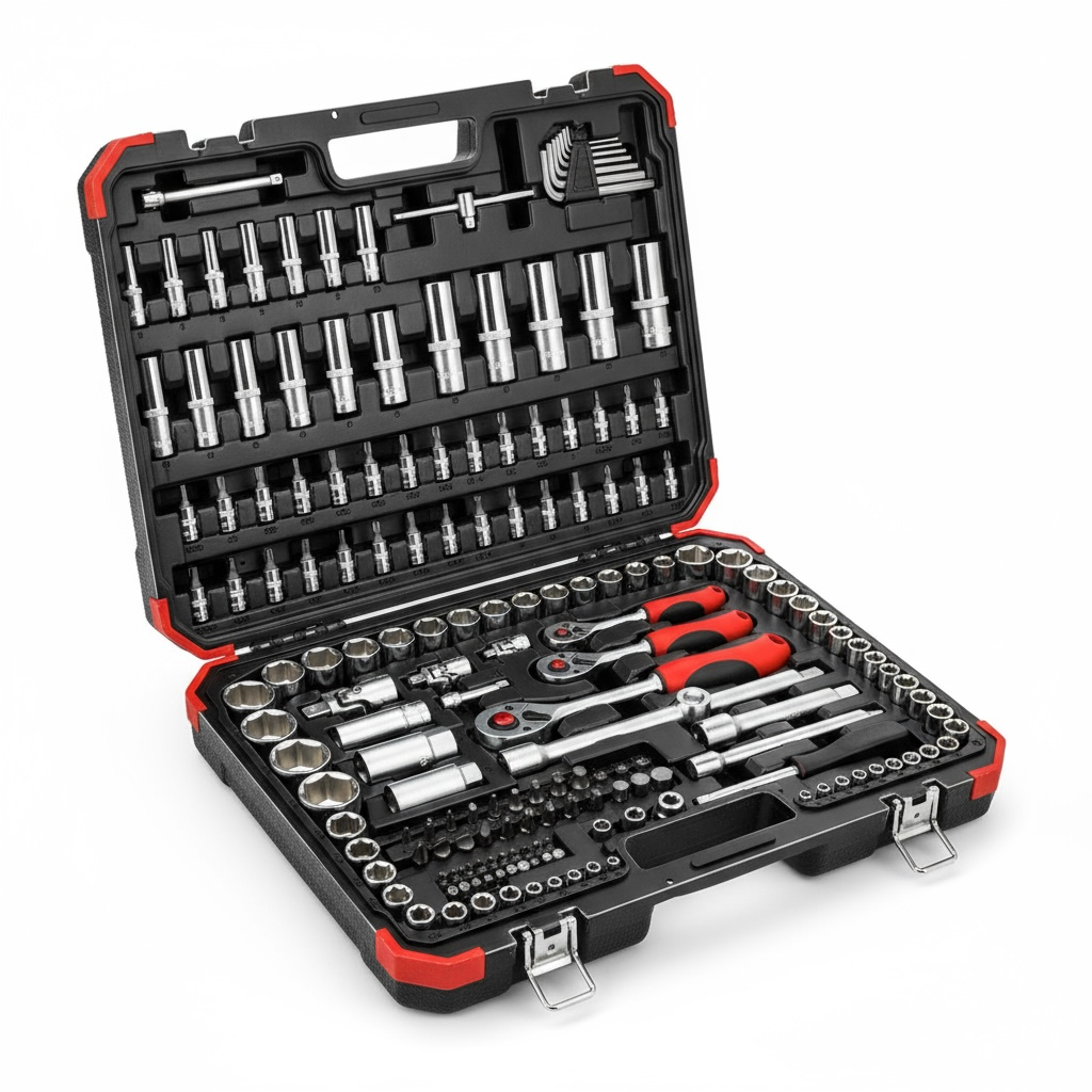 GEDORE red R45603172 - Jeu de douilles 1/4"+3/8"+1/2", 172 pièces