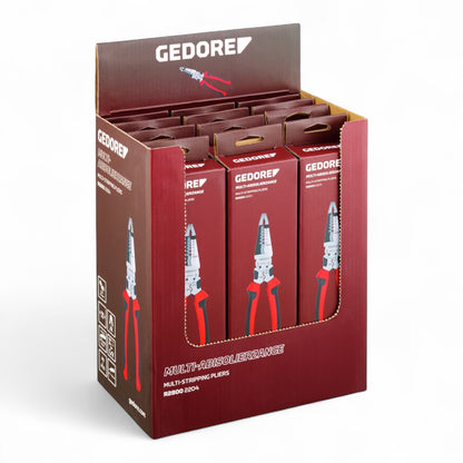 GEDORE red R28009212 - Présentoir pour point de vente avec 12 pinces coupantes multi-usages