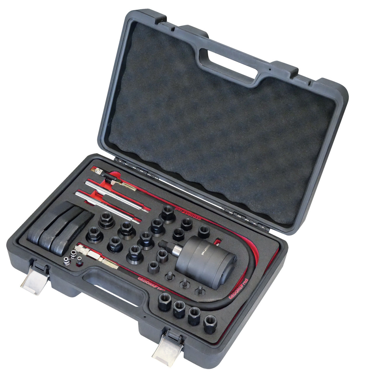 Extractor neumático de boquillas de inyección GEDORE Automotive R15003002 con juego de adaptadores