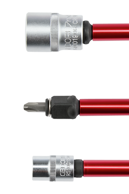 GEDORE red R47112002 - Jeu de 2 rallonges pour clés à douille avec tube de protection