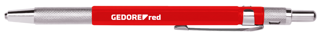 GEDORE red R90900020 - Pointe à tracer en carbure de tungstène avec clip 150 mm