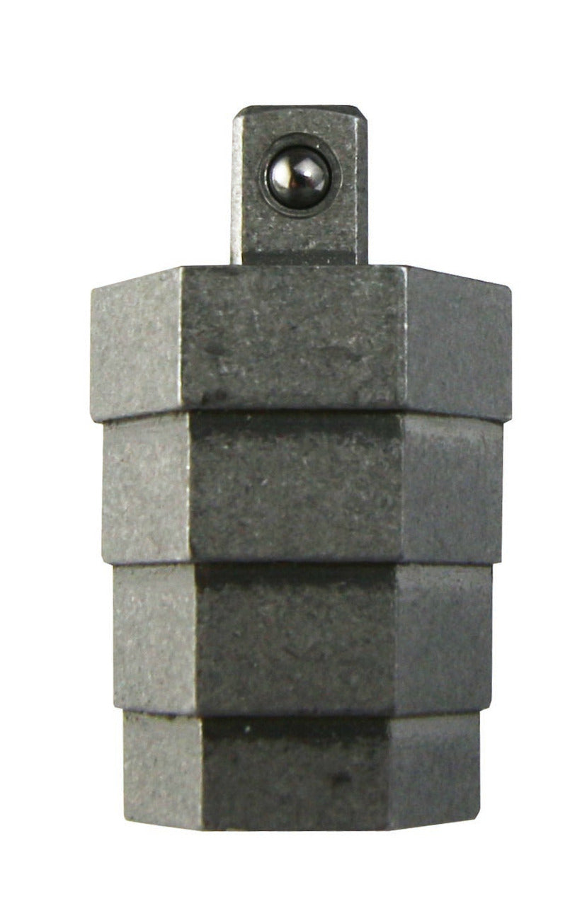 012725 - Adaptateur traversant hexagonal 5/32"-1/4", entraînement 1/4".