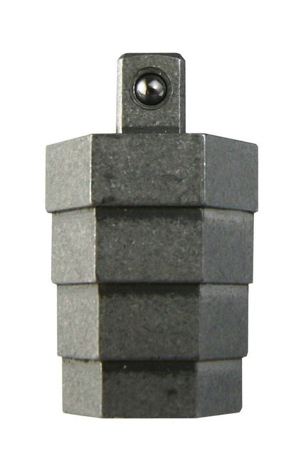 012725 - Adaptateur traversant hexagonal 5/32"-1/4", entraînement 1/4".