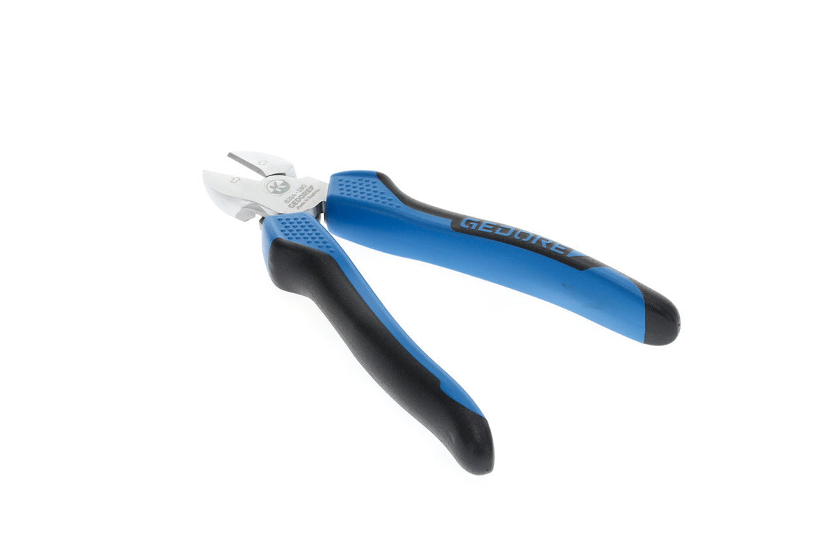 Alicate de corte diagonal de cabeza delgada con mango bicomponente