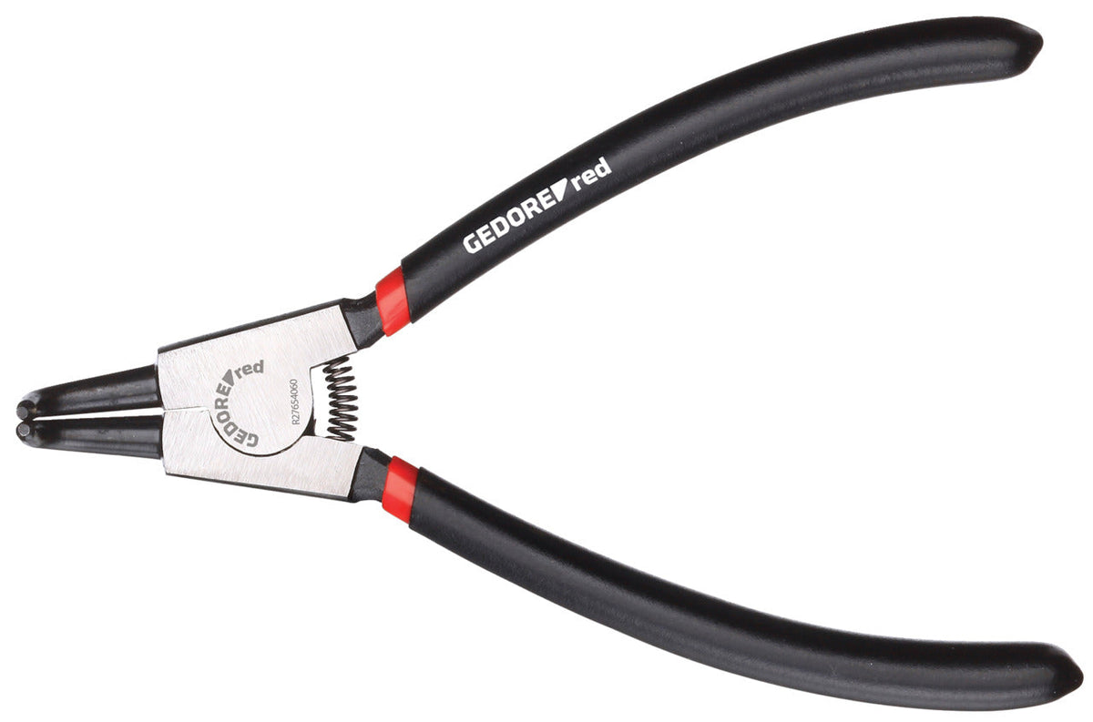 Alicate para arandelas exteriores acodado 90°