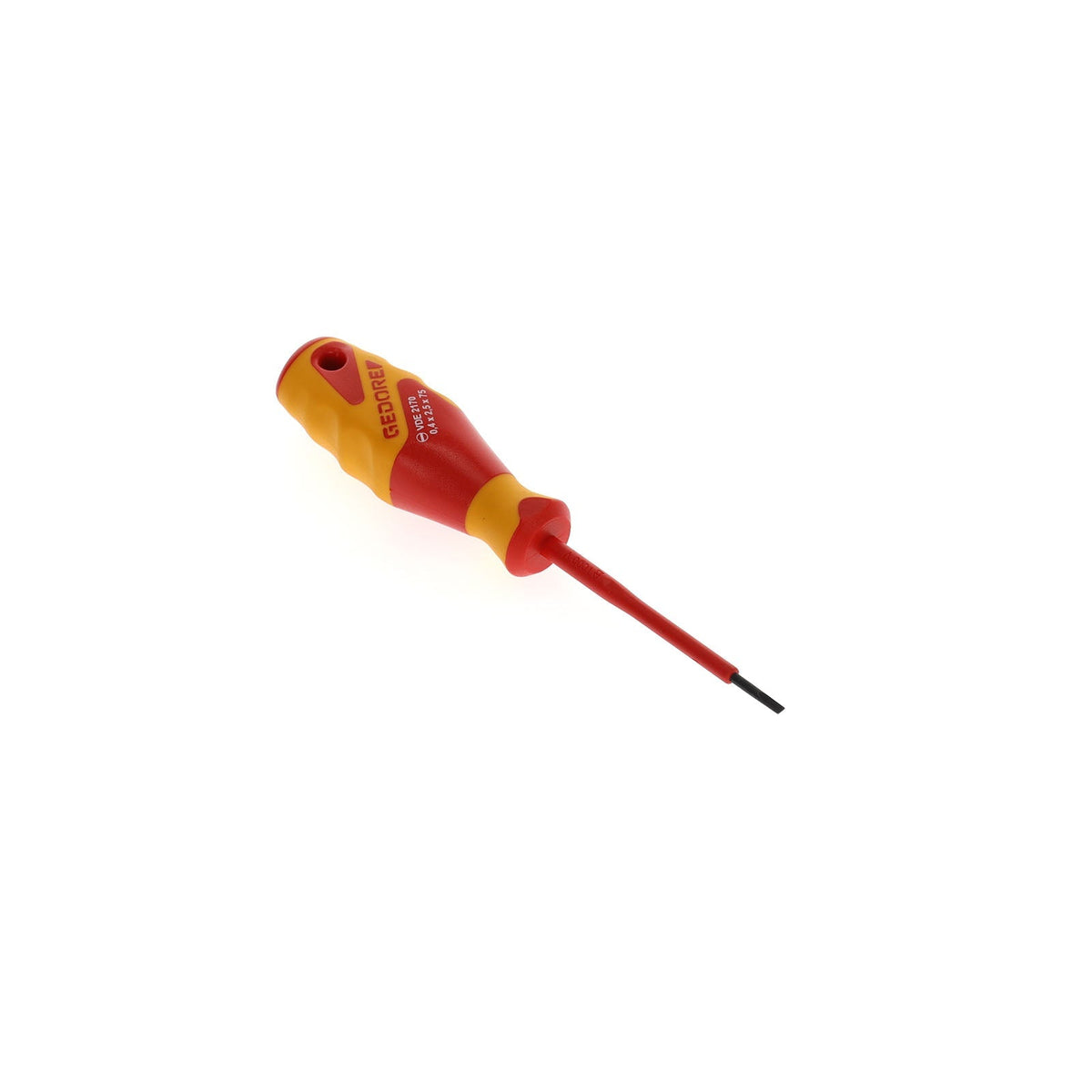 Destornillador aislado VDE plano 1000 V