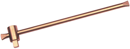 Mango corredizo 1/4" 200 mm AC: Mango corredizo largo de metal con cabezal en T y punta cuadrada