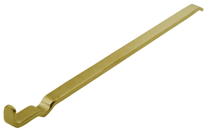 Palanca neumáticosodada 600mm: Palanca larga metálica con extremo curvado en forma de gancho