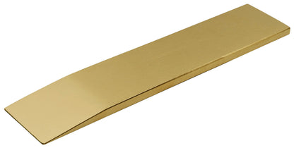 Cincel 250x50x5x1,5 mm ATEX: Cincel plano de latón, superficie alargada y curvada