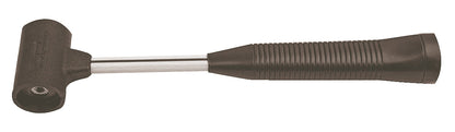 Mart. plástic no cabeza 1,15Kg: Martillo de cabeza negra con mango ergonómico antideslizante y vástago metálico