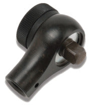 A28990 - Trinquete montado en el eje 1/4" ATB Z 8: Cabezal de carraca compacto con mango negro y cuadradillo macho